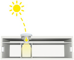 Velux-Tageslichtspot für Flachdächer