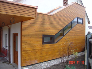 Fassadengestaltung mit Holz, Holzverkleidungen, Holz, Verkleidung mit Holz